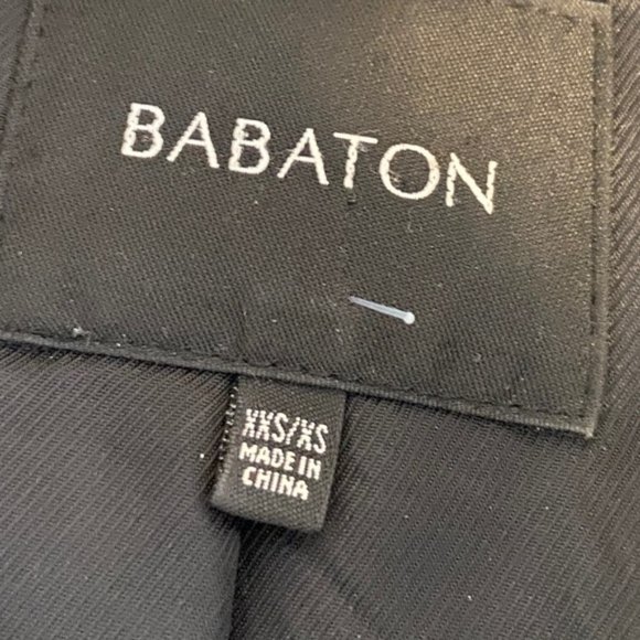 Babaton Henry Wool Coat single button close - Picture 6 of 8